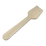 Cuillère à glace en bois 9,5 cm - Couvert en bois - Paquet de 100