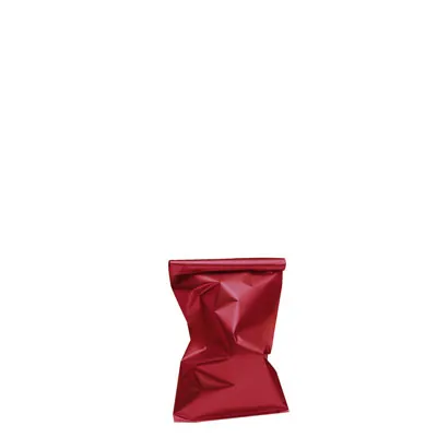 Pochette cadeau métallisée rouge 15 x 25 cm - Sachet cadeau rouge - Lot de 50 - Pochettes cadeaux métallisées