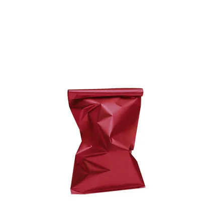 Pochette cadeau métallisée rouge 20 x 35 cm - Sachet cadeau rouge - Lot de 50 - Pochettes cadeaux métallisées