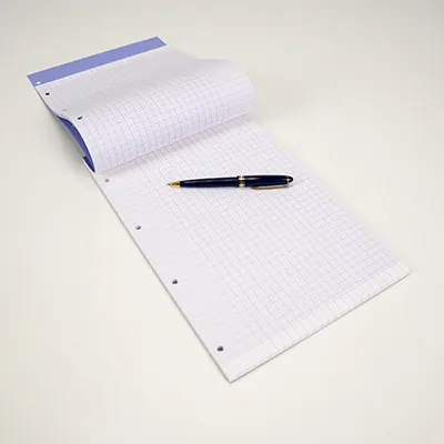 Bloc note agrafé Rhodia Reflets Pastel N°20 Séyès - 80 feuillets - 31,8 x 20,2 cm - Blocs notes, Cahiers-7
