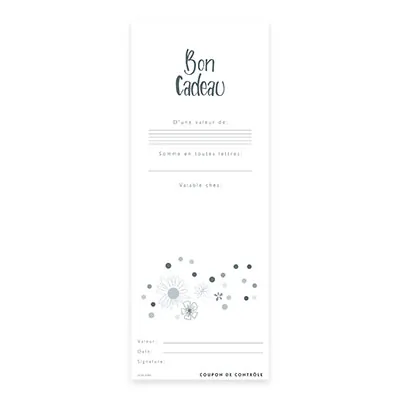 Bon cadeau pois coloré 12x12 cm avec enveloppe – Paquet de 12 - Bons cadeaux-2