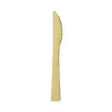 Couteau en bois 17 cm - Couvert en bois - Paquet de 50 - Couverts jetables, Couverts bois