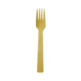 Fourchette en bois 17 cm - Couvert en bois - Paquet de 50 - Couverts jetables, Couverts bois