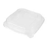 Couvercle dôme plastique pour bol salade carré 17,7 x 17,7 x 3 cm - Lot de 50 - Boîtes salade, Bols salade