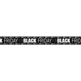 Banderole BLACK FRIDAY 15 cm x 10 m Noir / Blanc - Black Friday