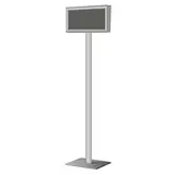 Porte-affiche sur pied A4 horizontal double face – Porte-message sur pied - Support affiche sur pied - Porte-visuels sur pied