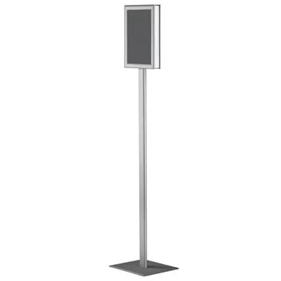 Porte-affiche sur pied A4 vertical double face – Porte-message sur pied - Support affiche sur pied - Porte-visuels sur pied