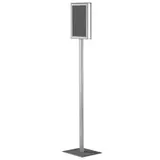 Porte-affiche sur pied A4 vertical double face – Porte-message sur pied - Support affiche sur pied - Porte-visuels sur pied