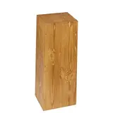 Podium colonne bois 32 x 32 x 80 cm - Podium cube - Podium de présentation magasin - Podiums de présentation, Présentoirs 3 niveaux