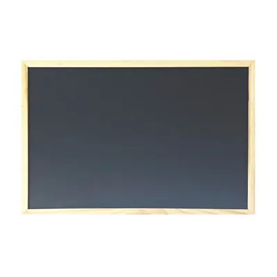 Tableau ardoise avec cadre en bois - Tableaux ardoises