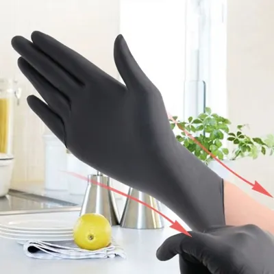 Gants vinyle non poudrés - Gants jetables-4