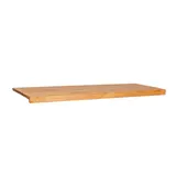 Tablette en bois massif brun L100 x P41,8 cm - Modèle d'étagère pour boutique - Tablettes Bois Brut