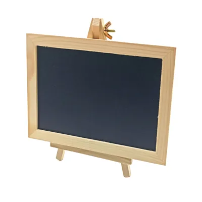 Tableau ardoise double face avec cadre en bois - Tableaux ardoises-2