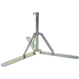 Pied de parasol professionnel plat lourd de 14 kg - acier - Pied de parasol forain
