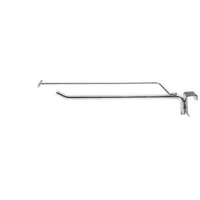 Broche simple pour barre de charge avec tige porte-étiquette ø 5 mm x L 20 cm - Tige simple - Zinc - Lot de 10 - Broches pour barre de charge