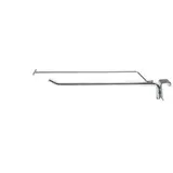 Broche simple pour barre de charge avec tige porte-étiquette ø 5 mm x L 20 cm - Tige simple - Zinc - Lot de 10 - Broches pour barre de charge