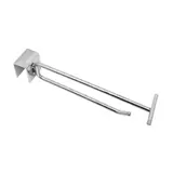 Broche simple pour barre de charge avec tige porte-étiquette ø 5,8 mm x L 13,5 cm - Tige simple - Chrome - Lot de 10 - Broches pour barre de charge