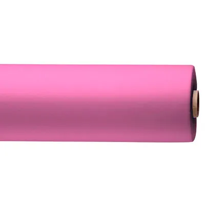 Nappe Airlaid non tissée aspect tissu - Nappe intissée - Nappe jetable - Rose hortensia - Rouleau de 1,20 x 15 m - Nappes papier, Nappes jetables
