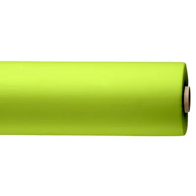 Nappe Airlaid non tissée aspect tissu - Nappe intissée - Nappe jetable - Vert kiwi - Rouleau de 1,20 x 15 m - Nappes papier, Nappes jetables