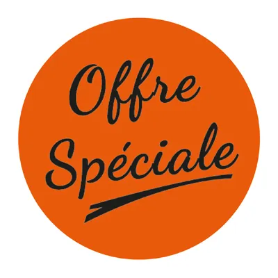 Gommettes adhésives Offre Spéciale - Étiquettes adhésives Soldes, Étiquettes promotionnelles