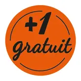 Gommettes adhésives + 1 gratuit - Étiquettes adhésives Soldes, Étiquettes promotionnelles
