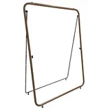 Portant vêment pliable droit - Portants à vêtements pliables