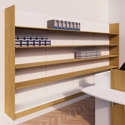 Joue Store TG chêne Corbridge - L 46 x H 221 cm - Joues, Plinthes et Caissons pour Ligne Store-3