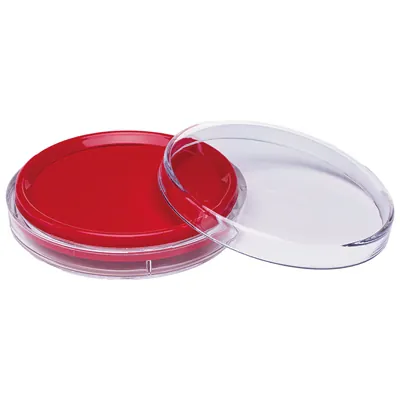Encre pour tampon ø 84 x 25 mm Deli - Rouge - Tampons encreurs, Encres pour tampons-2