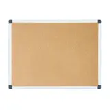 Tableau liège avec cadre en aluminium