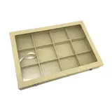 Coffret vitrine 12 cases - Coffrets vitrines bijoux