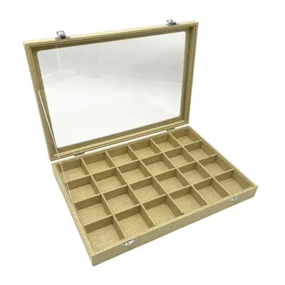 Coffret vitrine 24 cases - Coffrets vitrines bijoux-2