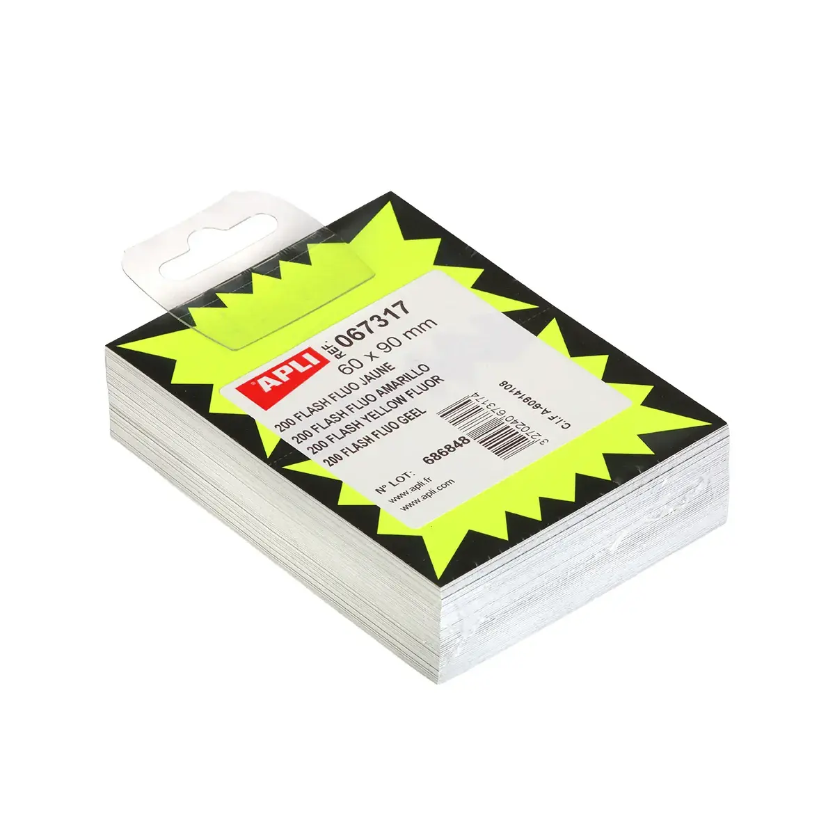 Éclatés fluo indélébiles - Cartons indélébiles
