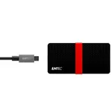 Disque dur portable 1 TB - Emtec SSD 3.2 GEN 1 X200 - Supports de stockage
