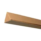 Tube carton triangulaire adhésif 50x10x10 cm – Paquet de 25 - Tubes carton emballage