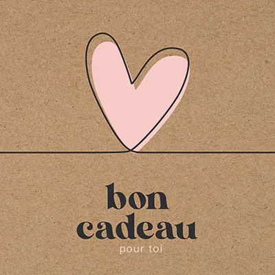 Bon cadeau à remplir kraft coeur rose 12 x 12 cm avec enveloppes - Carte cadeau - Paquet de 12 - Bons cadeaux-2