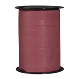 Bolduc mat amarante 10 mm x 250 m polypropylène – Ruban cadeau