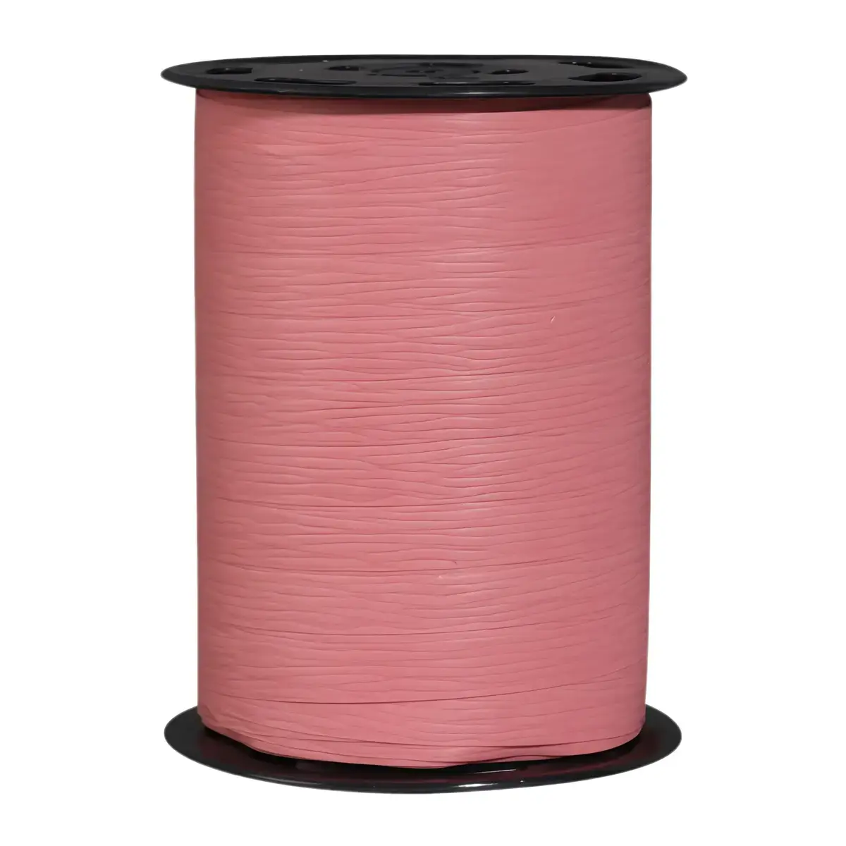 Bolduc mat rose corail 10 mm x 250 m polypropylène – Ruban cadeau - Bolducs unis
