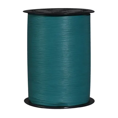 Bolduc mat bleu canard 10 mm x 250 m polypropylène – Ruban cadeau - Bolducs unis