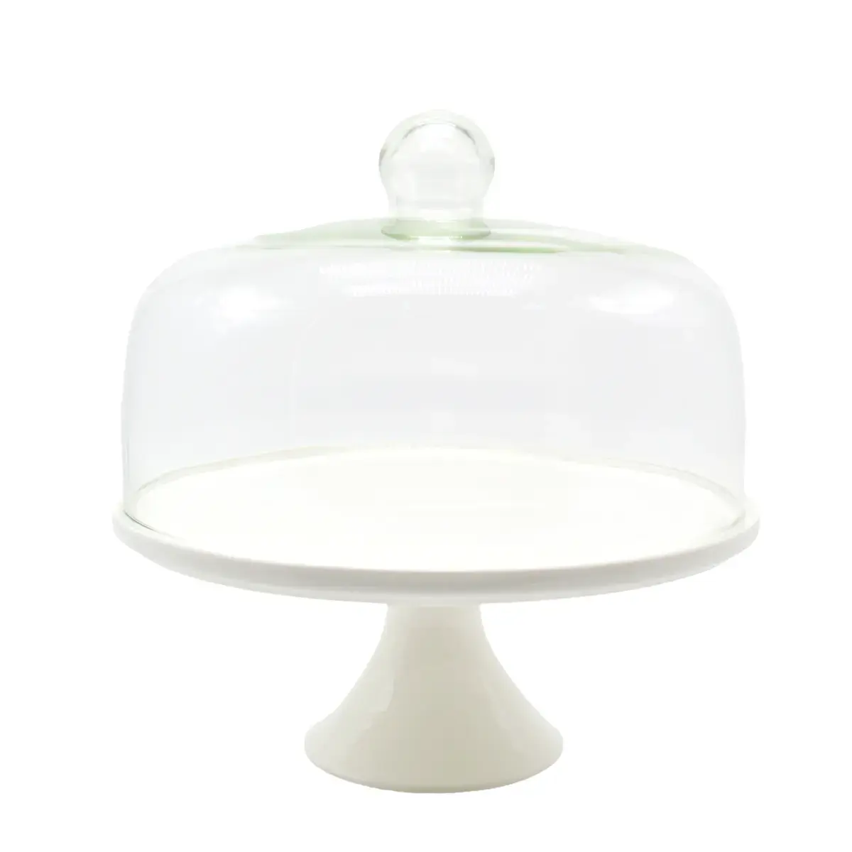 Cloche en verre Ø28cm H 18cm - Cloche à gâteau - Cloches à gâteaux, Présentoirs gâteaux-2