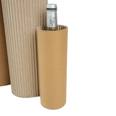 Carton ondulé simple face 350 g/m² – Brun - Rouleau de 50 cm x 50 m - Kraft, carton ondulé-5
