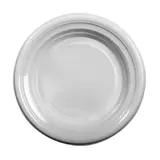 Assiette plastique réutilisable ø 22 cm - Assiette plate réutilisable - Blanc - Lot de 25 - Assiettes jetables, Assiettes plastique réutilisables