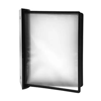 Système de porte-document mural - protège-document mural - 9 pochettes A4 - Porte-visuels muraux - à suspendre