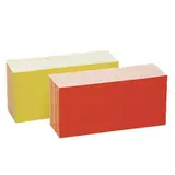Feuilles fluo 2 faces - taille 1 - Feuilles fluo