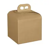 Boîtes kraft à poignée - Boites carton avec poignée