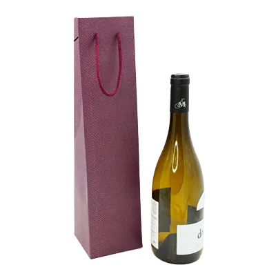 Sacs cartonnés 1 bouteille - Sacs pour bouteilles de vin-4