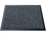 Tapis d'entrée absorbant Figeac Gris chiné 120 x 180 cm, ép. 10 mm  - Tapis