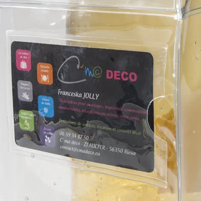 Ice Bag transparent 11 x 11 x 25,5 cm 500µ - Rafraichisseur bouteille - Paquet de 6 - Sacs bouteilles-2
