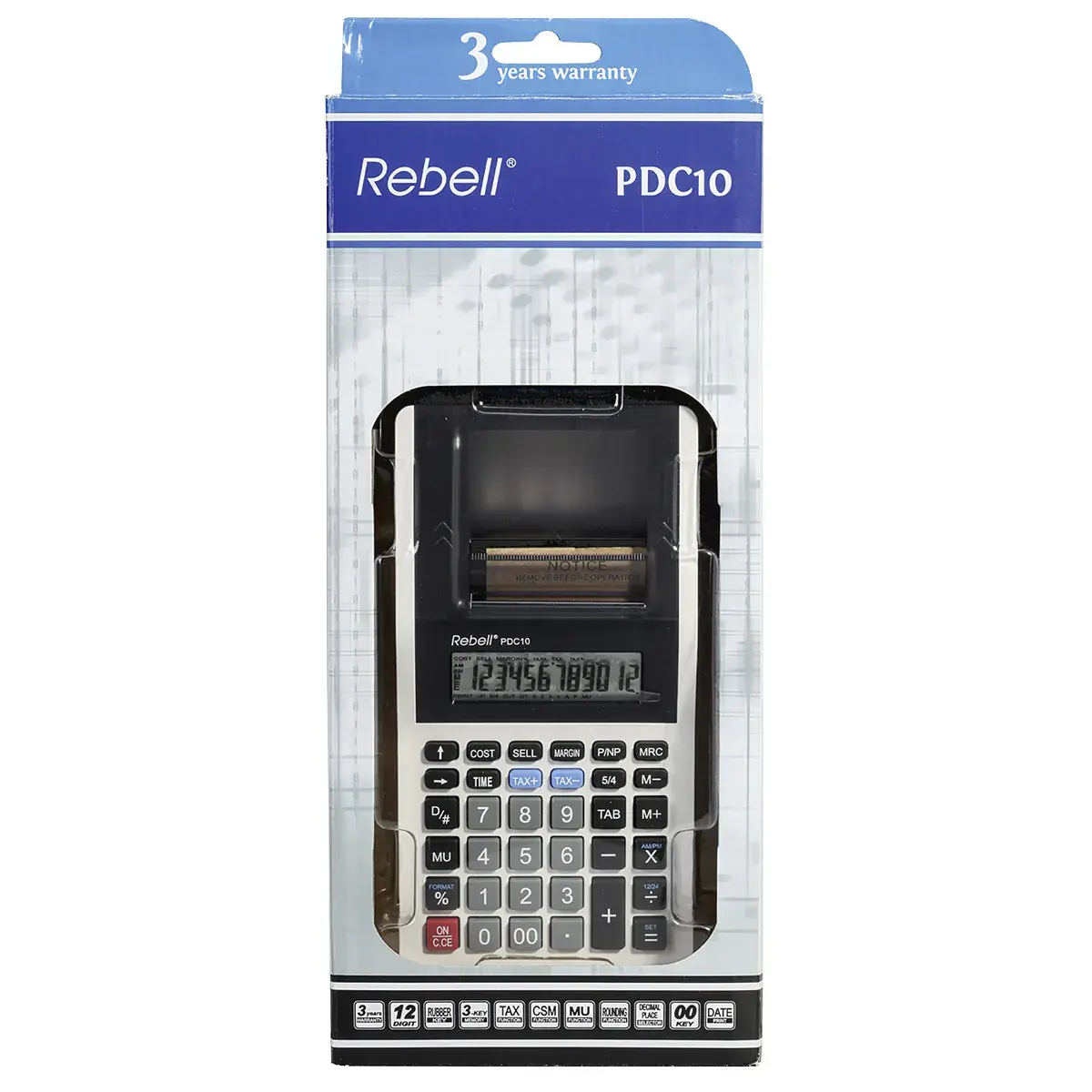 Calculatrice à impression SIGN PDC110  - Calculatrices-5