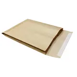 Pochette avec soufflets C4+ kraft brun sans fenêtre La Couronne 260 x 330 mm 120g – Paquet de 50 - Pochettes kraft