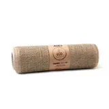 Chemin de table toile de jute 30 cm x 10 m - Ruban de jute - Naturel - Chemins de table jetables, Sets de table papier